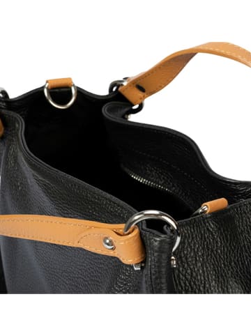 Florence Bags Torebka w kolorze czarnym - 33 x 28 x 16 cm