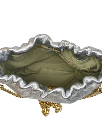 ORE10 Umhängetasche in Silber - (B)23 x (H)14 x (T)8 cm