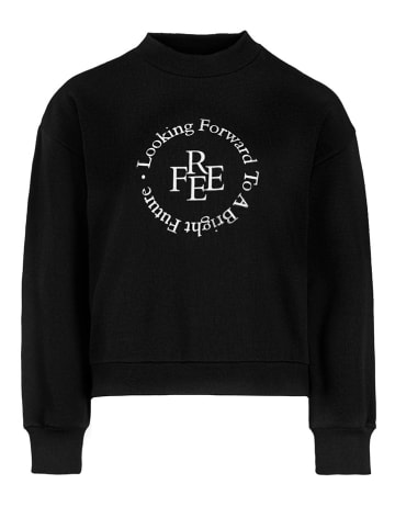 Stitch & Soul Sweatshirt in Schwarz