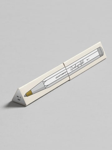 LEUCHTTURM1917 Długopis żelowy w kolorze białym - dł. 13 cm