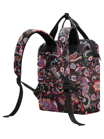 Reisenthel Rucksack in Schwarz/ Bunt - (B)31 x (H)39 x (T)17 cm