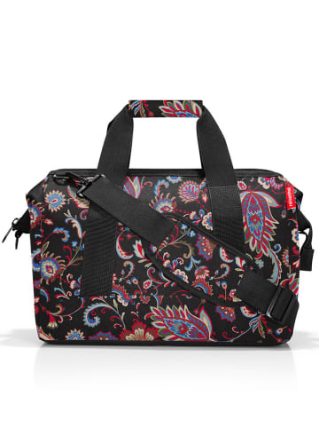 Reisenthel Reisetasche in Schwarz/ Bunt - (B)40 x (H)33 x (T)24 cm