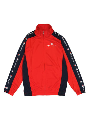 Champion 2-delig trainingspak rood/donkerblauw