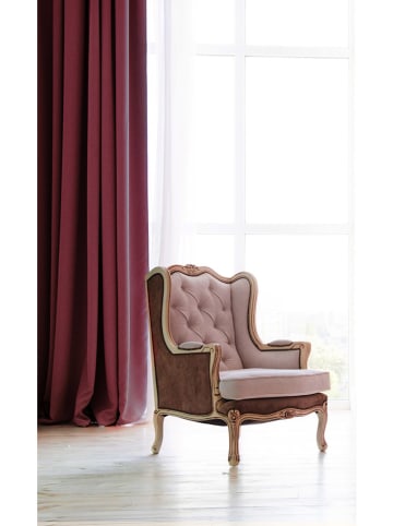 Chic Home Gardine in Bordeaux - (L)270 x (B)140 cm