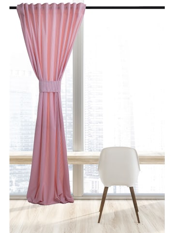 Chic Home Gordijn lichtroze - (L)270 x (B)140 cm