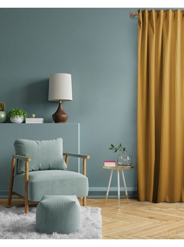 Chic Home Gordijn geel - (L)270 x (B)140 cm