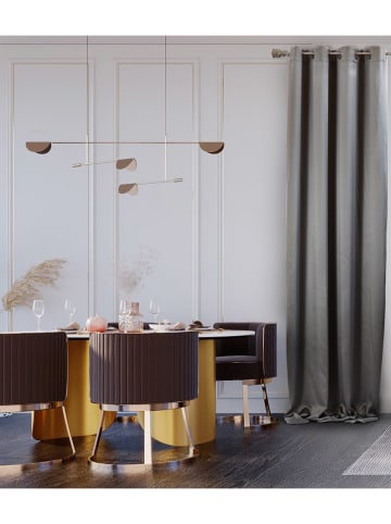 Chic Home Zasłona w kolorze szarym - 270 x 140 cm