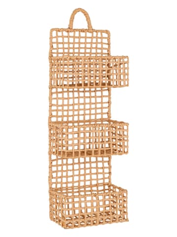 House Nordic Wandregal in Hellbraun - (B)25 x (H)70 x (T)15 cm