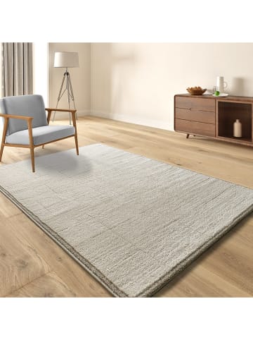 Moma Kurzflor-Teppich ''Candela'' in Creme