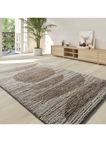 Moma Hochflor-Teppich ''Lima'' in Beige
