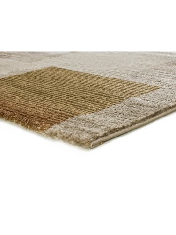 Moma Kurzflor-Teppich ''Melfi'' in Beige/ Braun