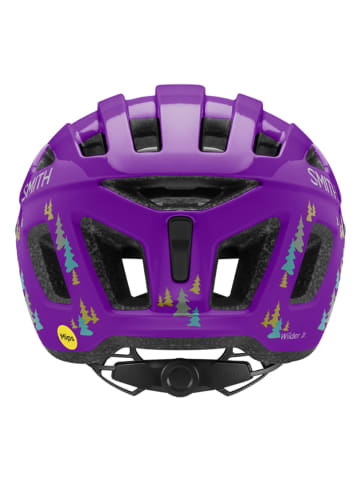 SMITH Fahrradhelm "Wilder Mips" in Lila/ Grün