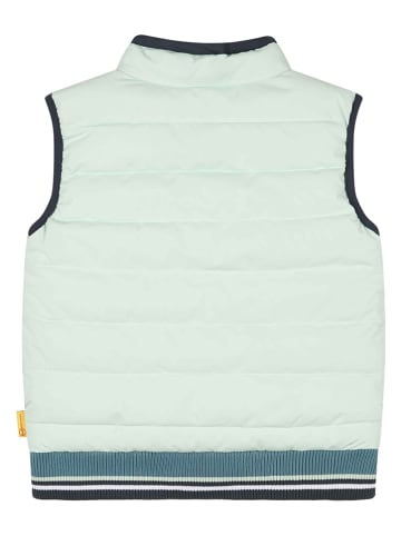 Steiff Omkeerbare bodywarmer donkerblauw/mintgroen