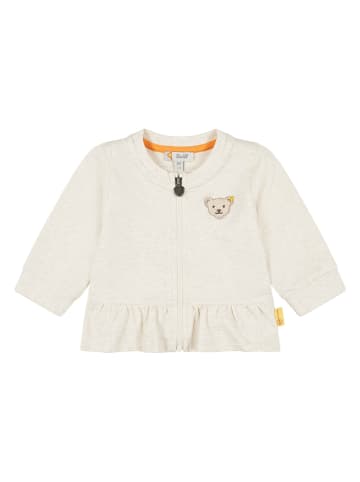 Steiff Sweatjacke in Creme