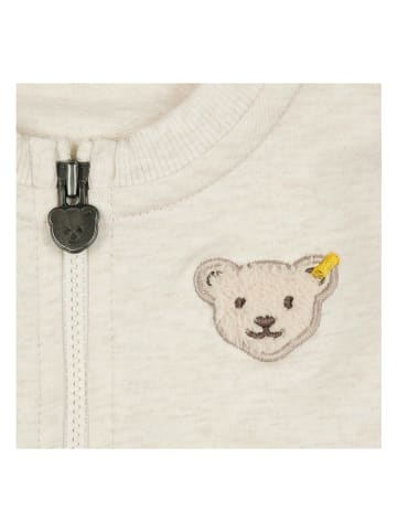 Steiff Sweatjacke in Creme