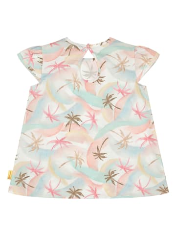 Steiff Blouse lichtblauw/lichtroze
