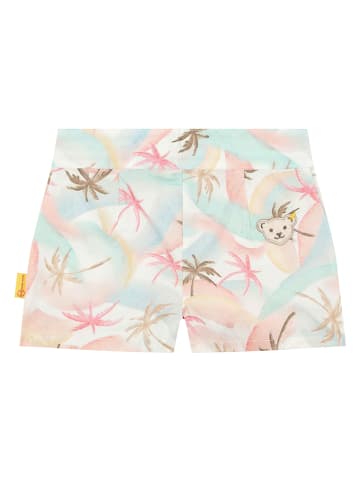 Steiff Shorts in Hellblau/ Rosa