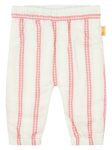 Steiff Broek crème/lichtroze
