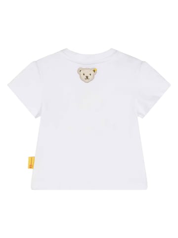 Steiff Shirt wit/meerkleurig