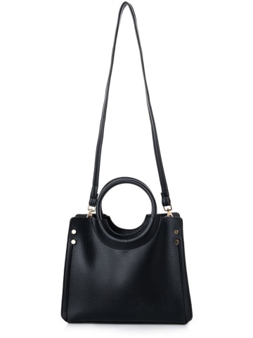 Vince Camuto Henkeltasche "Perugia" in Schwarz - (B)28 x (H)22 x (T)14 cm