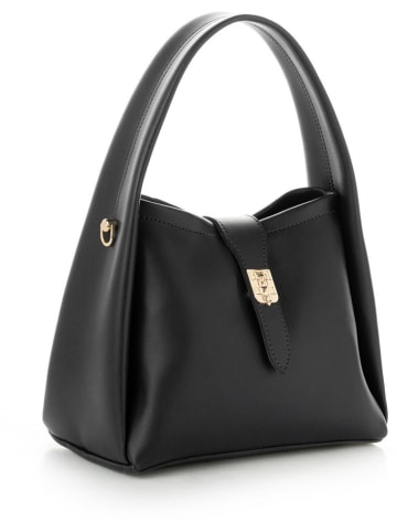 Vince Camuto Henkeltasche "Turin" in Schwarz - (B)25 x (H)19 x (T)14 cm
