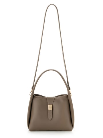Vince Camuto Henkeltasche "Turin" in Taupe - (B)25 x (H)19 x (T)14 cm