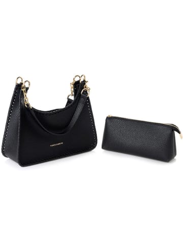 Vince Camuto Schultertasche "Procida" in Schwarz - (B)34 x (H)17 x (T)13 cm