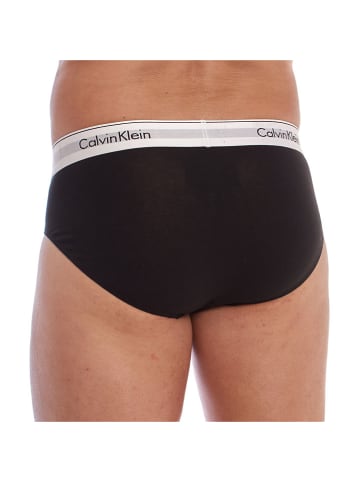 CALVIN KLEIN UNDERWEAR 3er-Set. Slips in Schwarz