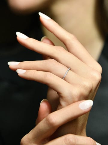 DIAMANTA Witgouden ring "Iona" met diamanten