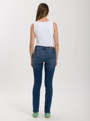 Cross Jeans Spijkerbroek - slim fit - donkerblauw