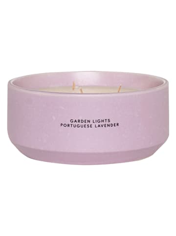 AVA & MAY Duftkerze "Garden Lights - Portugues Lavander" in Lila - 450 g
