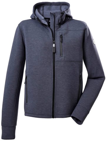 Killtec Fleecejacke in Dunkelblau