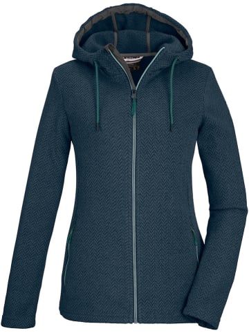 Killtec Fleece vest donkerblauw
