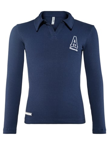 Blue Effect Poloshirt donkerblauw