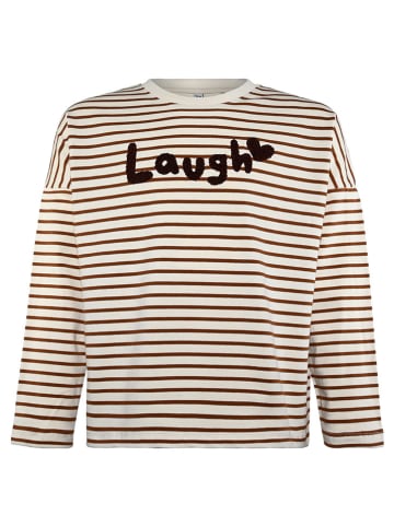 Blue Effect Longsleeve bruin/wit