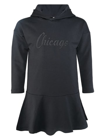 Blue Effect Kleid in Schwarz