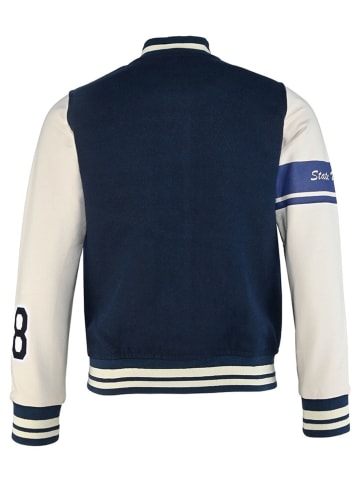 Blue Effect Sweatvest donkerblauw/wit