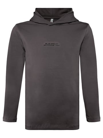 Blue Effect Hoodie in Anthrazit