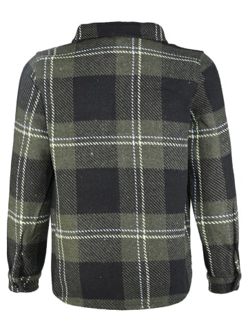 Blue Effect Hemd in Anthrazit/ Khaki