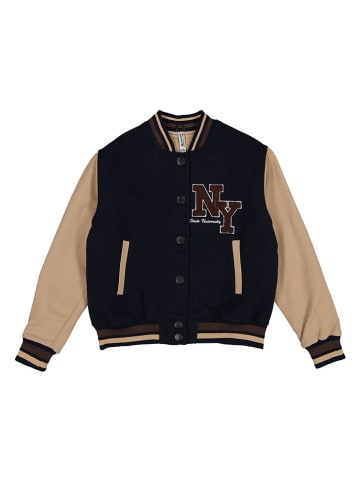Blue Effect Sweatvest donkerblauw/bruin