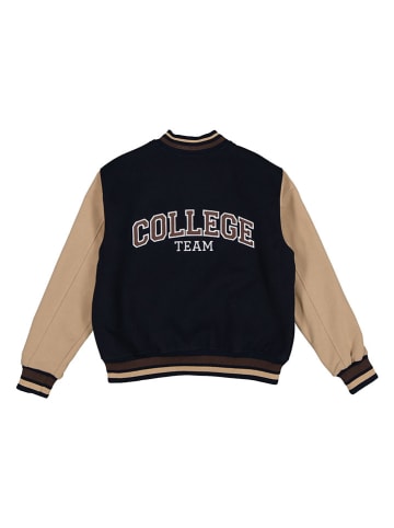 Blue Effect Sweatvest donkerblauw/bruin