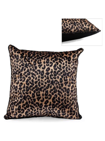 SiL Interiors 2-delige set: kussens bruin - (L)45 x (B)45 cm