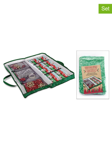 SiL Interiors 2er-Set: Geschenkpapiertaschen in Bunt - (B)60 x (H)34 x (T)25 cm