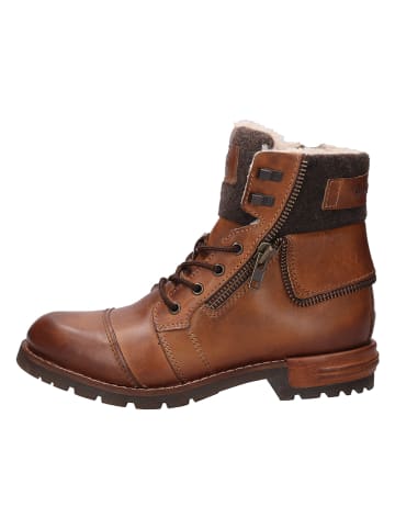 Bugatti Leren winterboots bruin