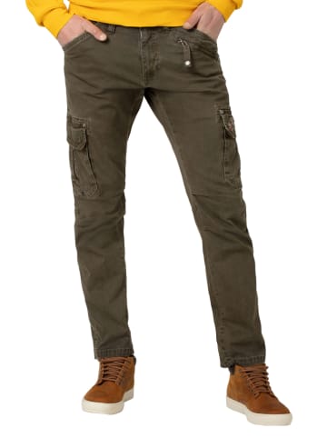 Timezone Bojówki "RogerTZ" w kolorze khaki