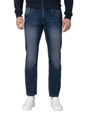 Timezone Spijkerbroek "Gerrittz" - regular fit - donkerblauw
