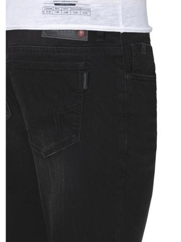 Timezone Dżinsy "EduardoTZ" - Slim fit - w kolorze czarnym