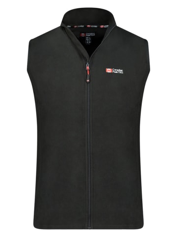 Canadian Peak Fleece bodywarmer zwart