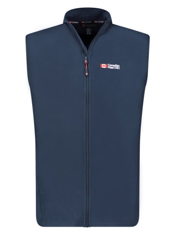Canadian Peak Fleece bodywarmer donkerblauw