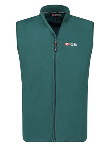 Canadian Peak Fleece bodywarmer groen